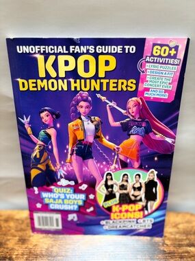 3/$30 | KPOP Demon Hunters | Unofficial Fan's Guide w/ Activities for Kids